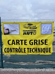 SERVICE carte grise + contrôle technique